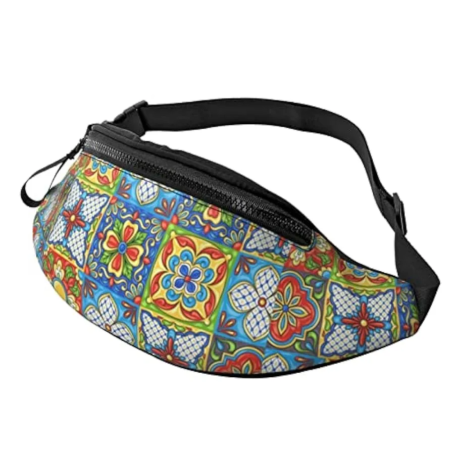 Marsupio con motivo Talavera messicano Marsupio sportivo Marsupio a tracolla per corsa,viaggio,escursionismo 232595784