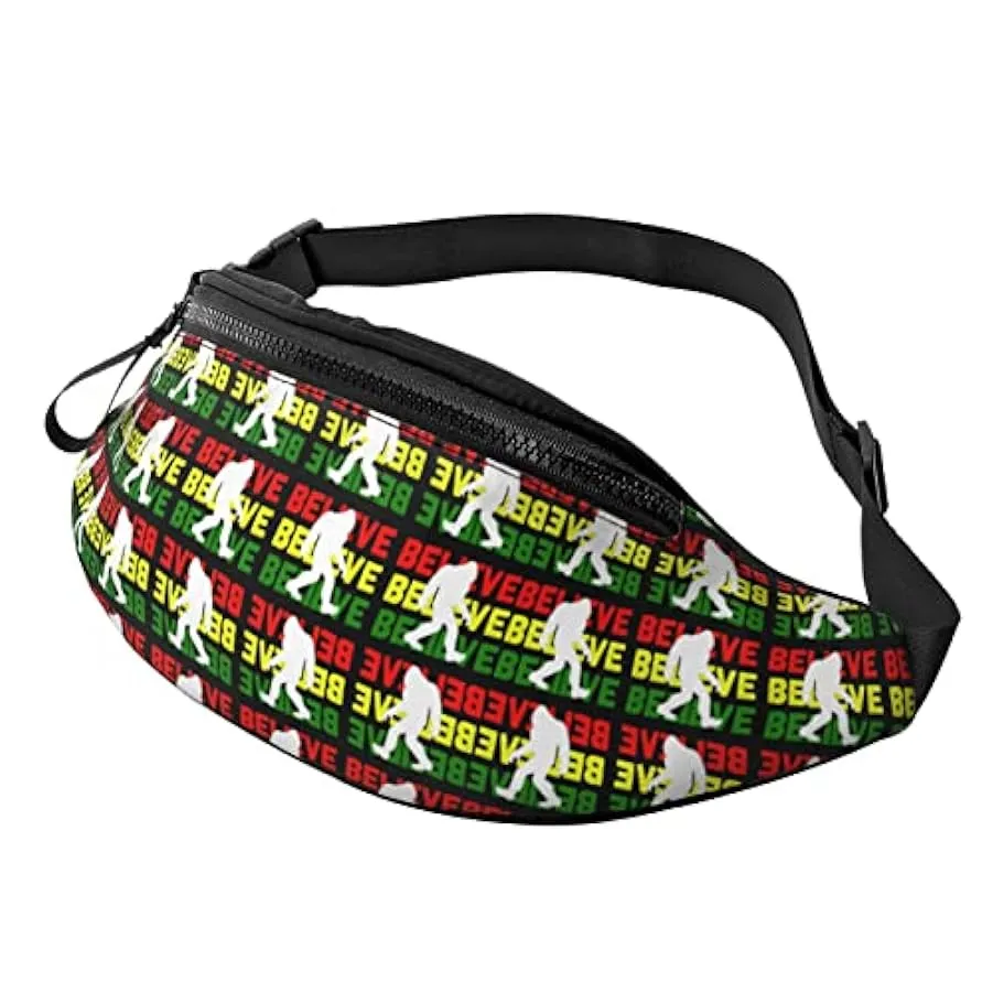 Marsupio da escursionismo Believe Bigf-Oot Xmas Gift Marsupio a tracolla Marsupio leggero 162347433