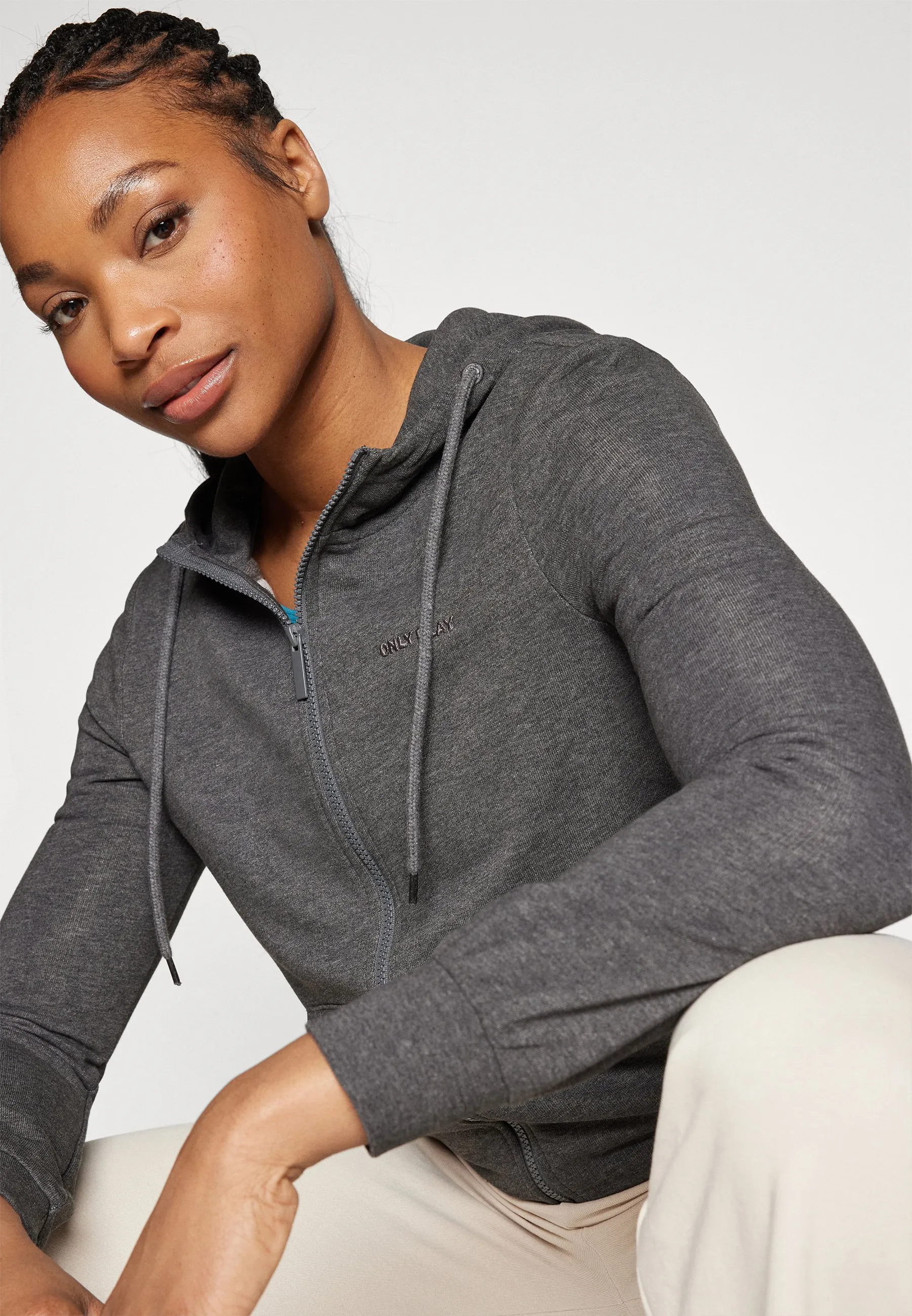 MELINA HOOD ZIP - Felpa con zip