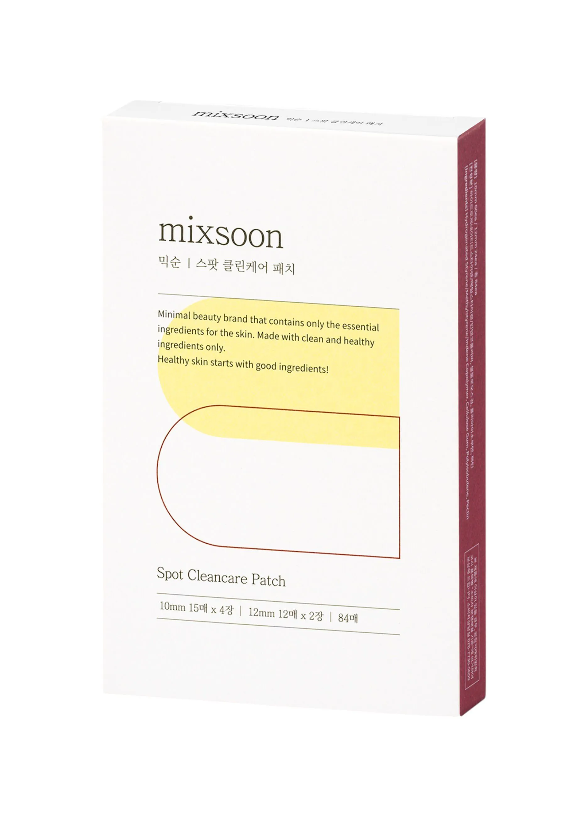 MIXSOON  Spot Cleancare Patch 10mm*4ea(15*4)+12mm*2ea(12*2)