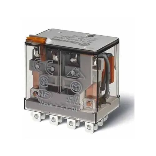 Modulo relè di potenza Finder, bobina 110V ca, Montaggio a innesto