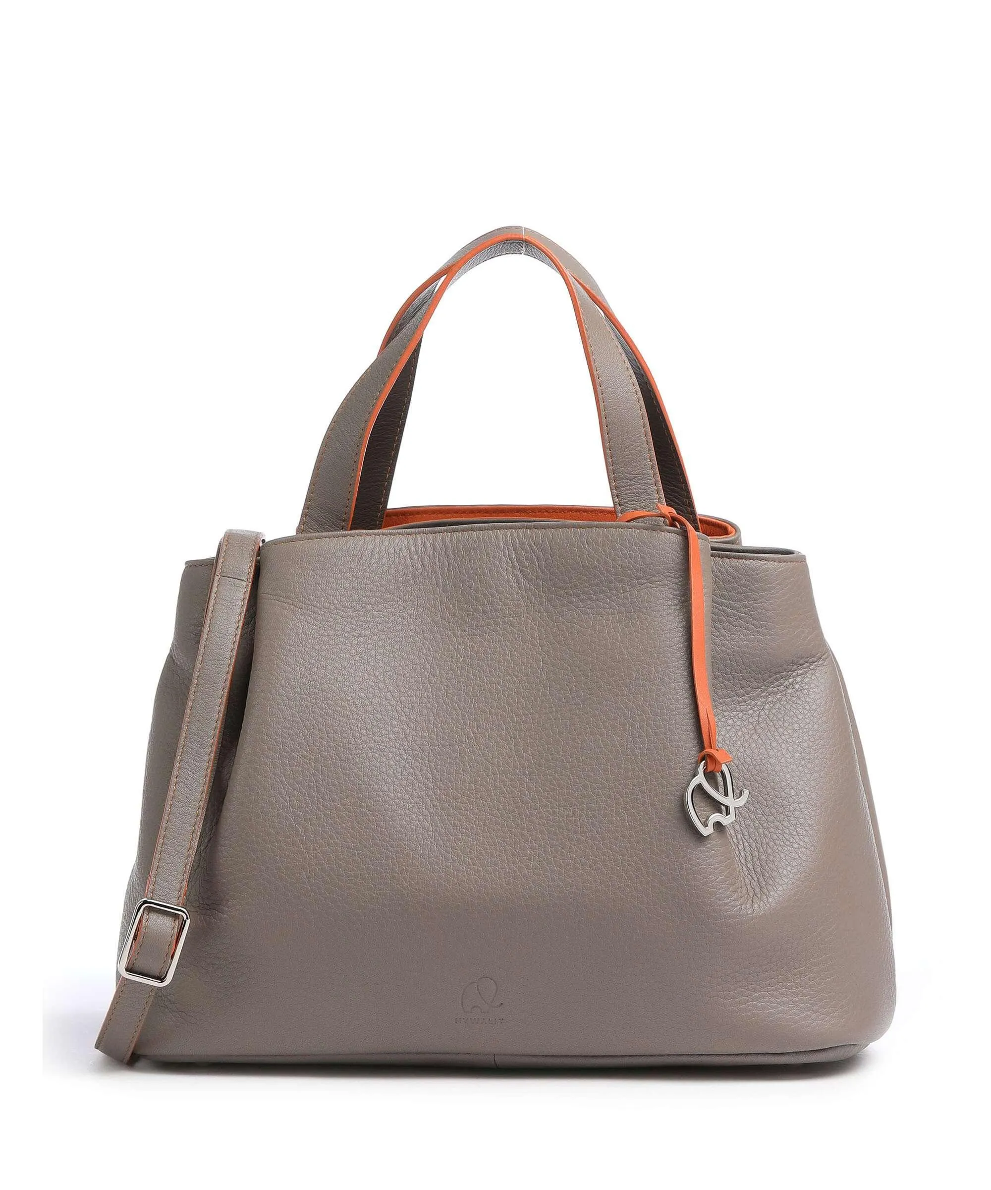  Mywalit Verona Borsa a mano nappa pelle grigio  