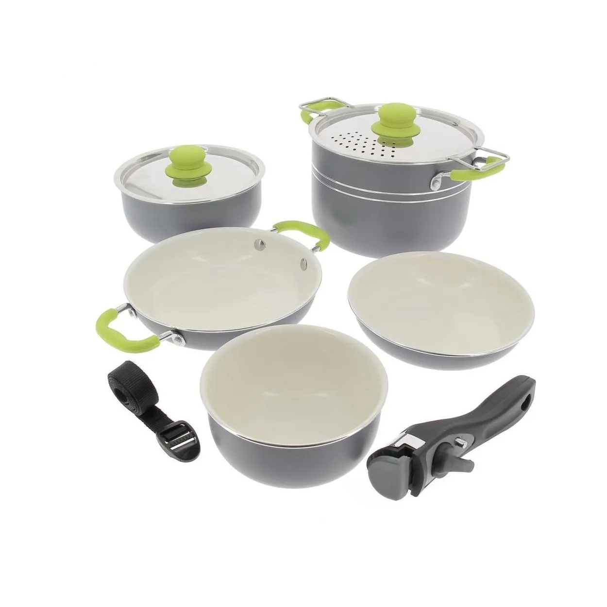 Narb.Accessoires -Set Pentole Popote EasyCook 8 pz