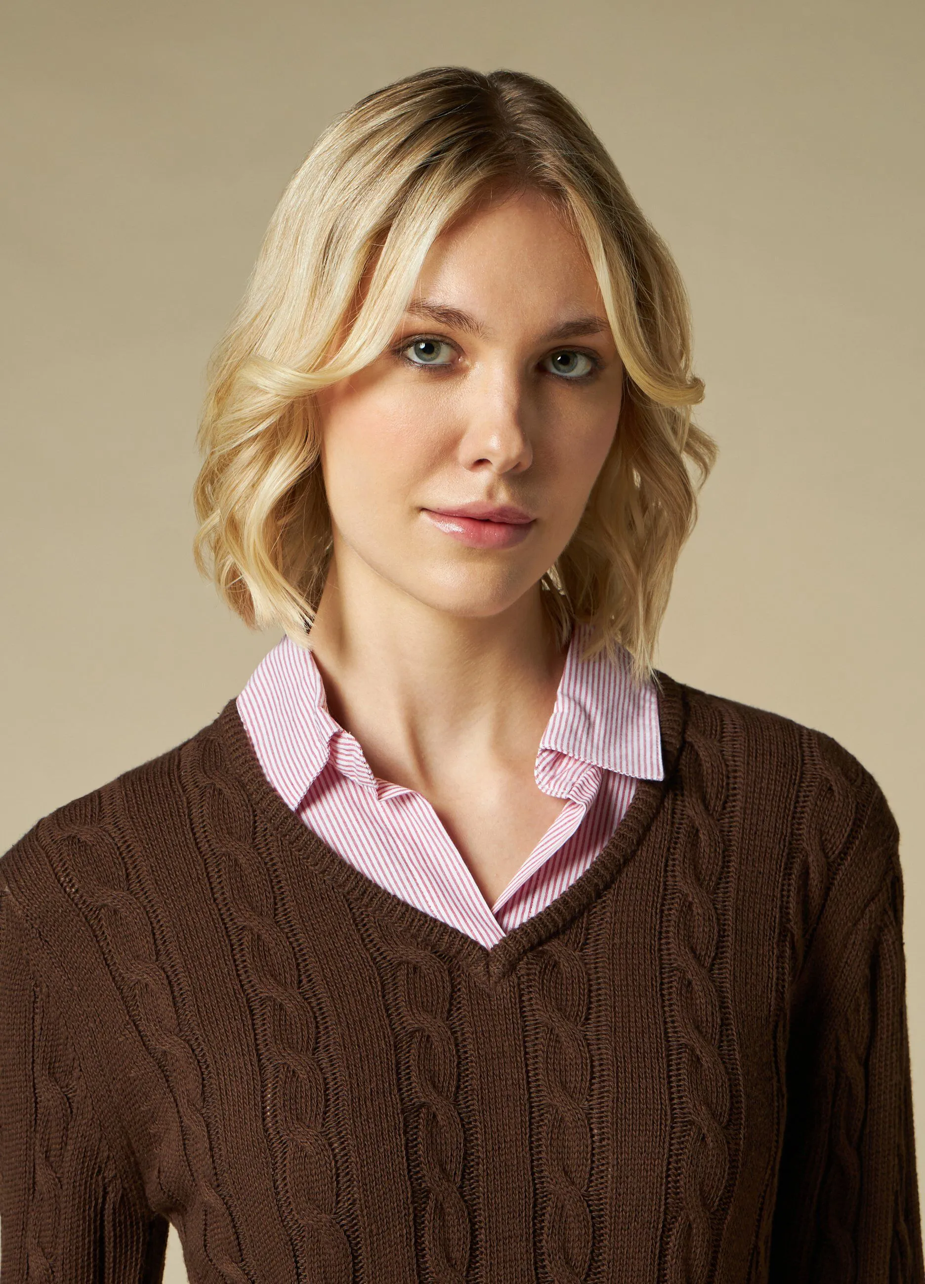NICE & CHIC  Pullover con scollo a V donna