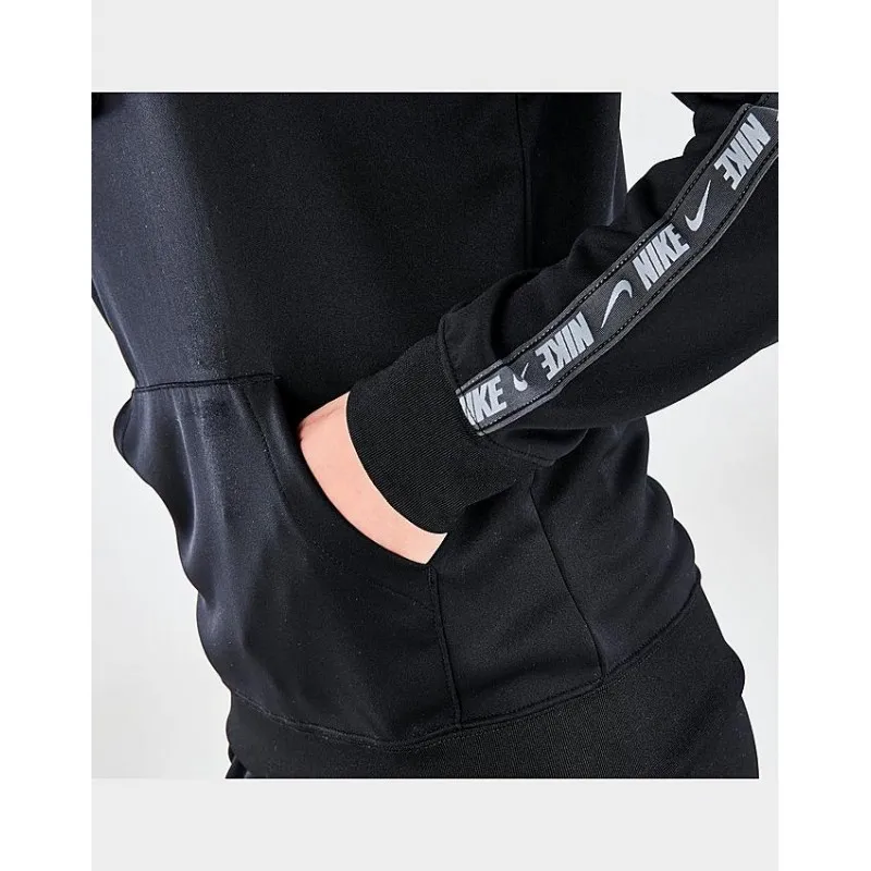 NIKE FELPA DONNA FELPA PULLOVER CON CAPPUCCIO COLORE NERO