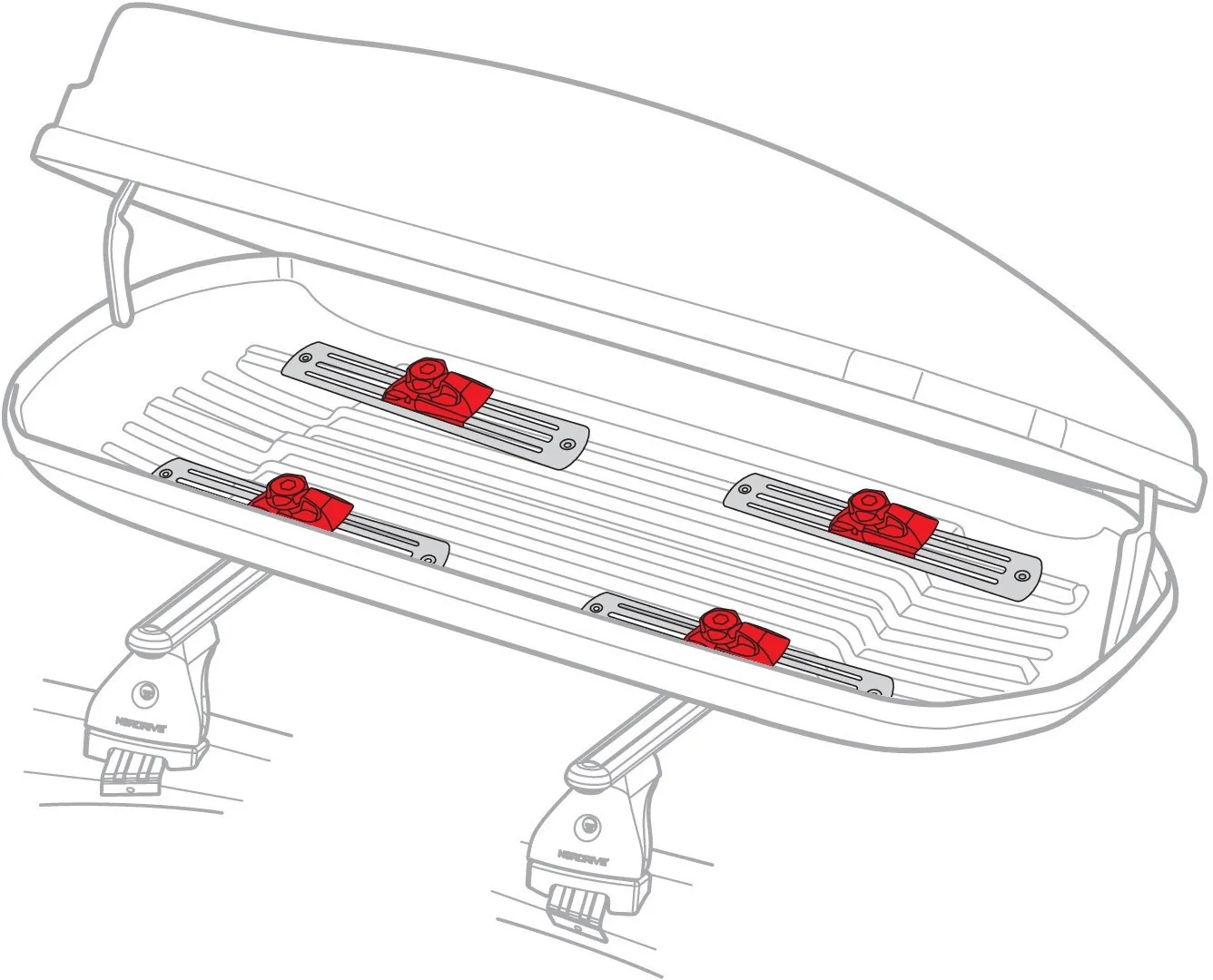 Nordrive Kit fissaggio rapido