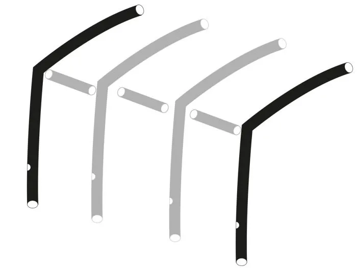 Obelink Viera 280/390 Easy Air airtube principale destro/sinistro