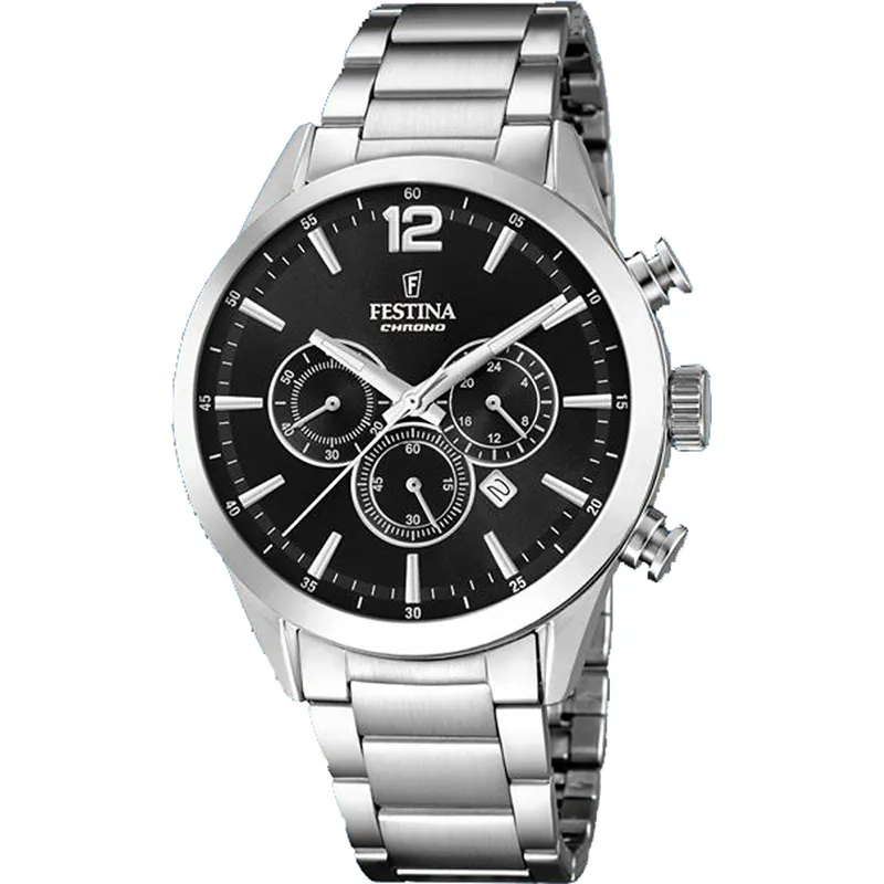 Orologio Chrono Nero – Festina