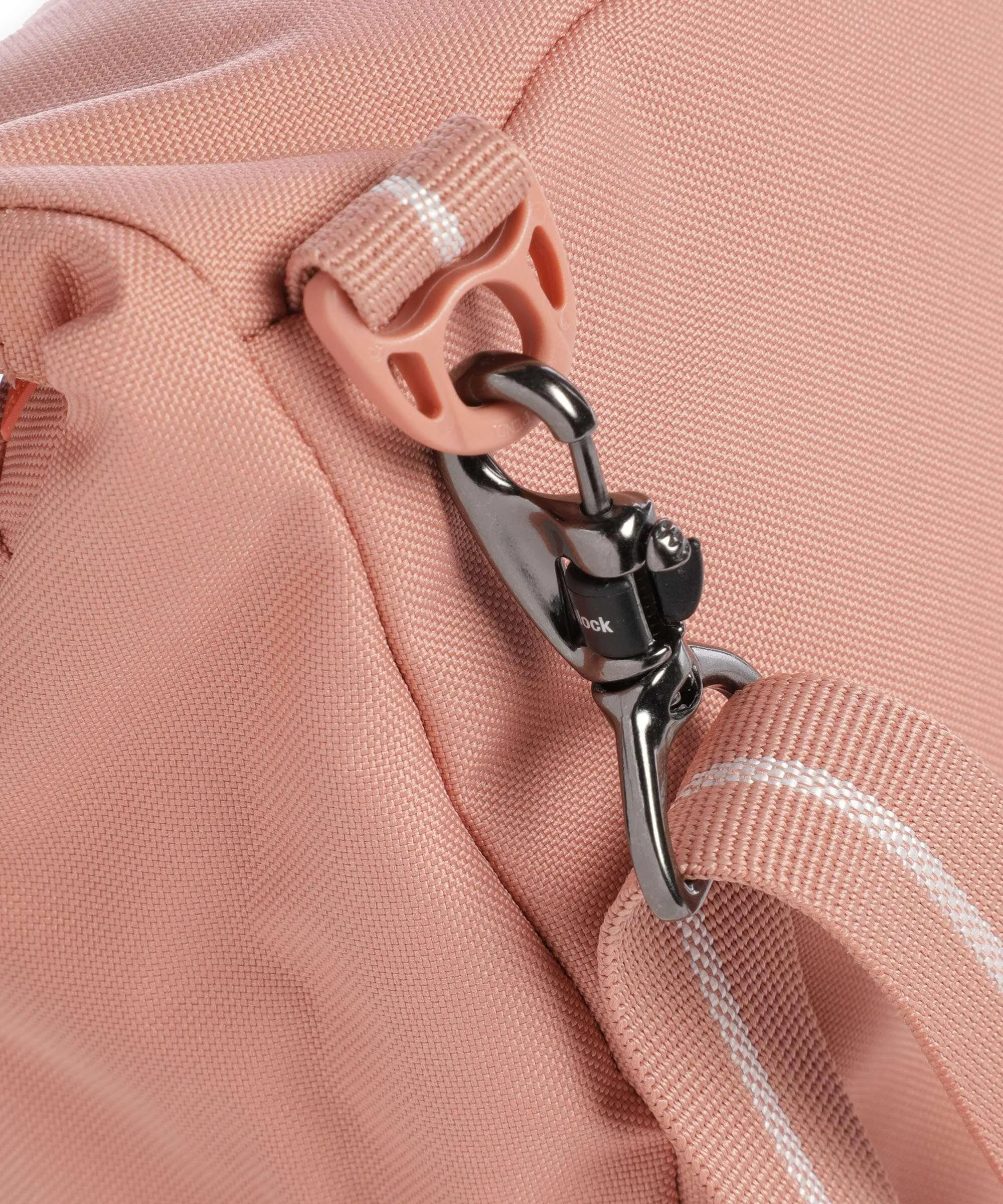  Pacsafe Go Saddle Borsa a tracolla poliestere riciclato rosa  