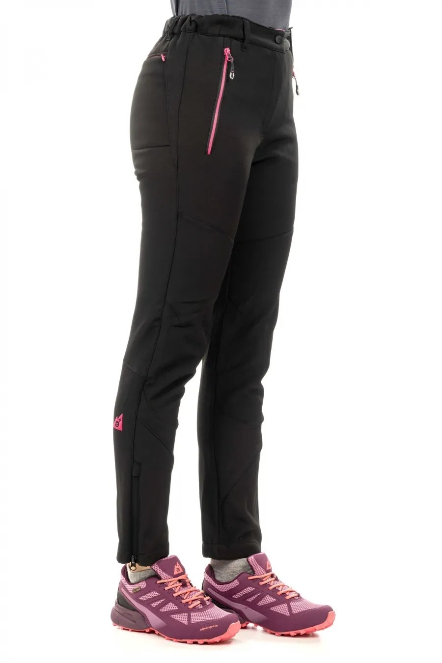 Pantalone Donna invernale Softshell, termico, traspirante e antivento - Trekking e Outdoor