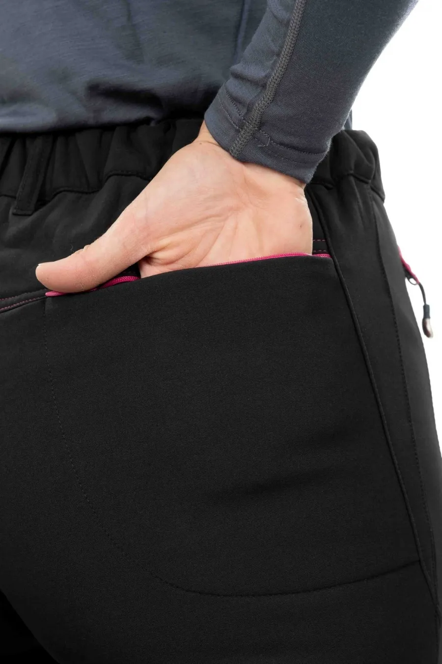 Pantalone Donna invernale Softshell, termico, traspirante e antivento - Trekking e Outdoor