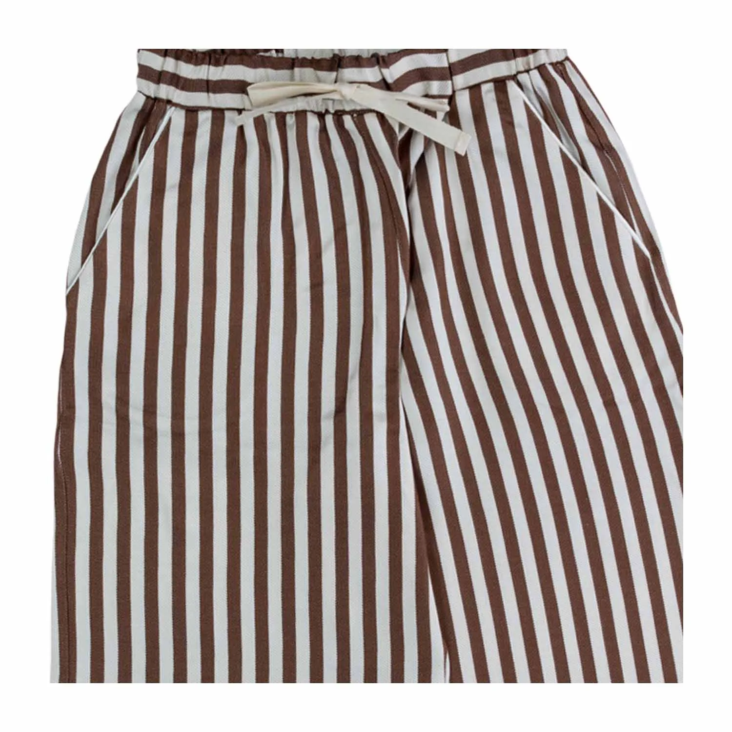 Pantaloni A Righe Bambina