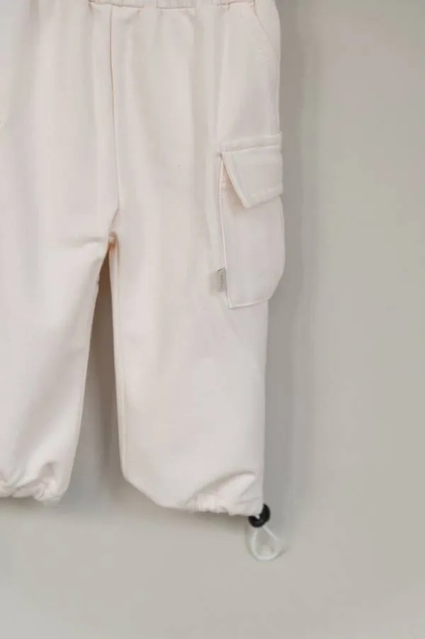 Pantaloni Cargo Comfy - SOFT PINK 49
