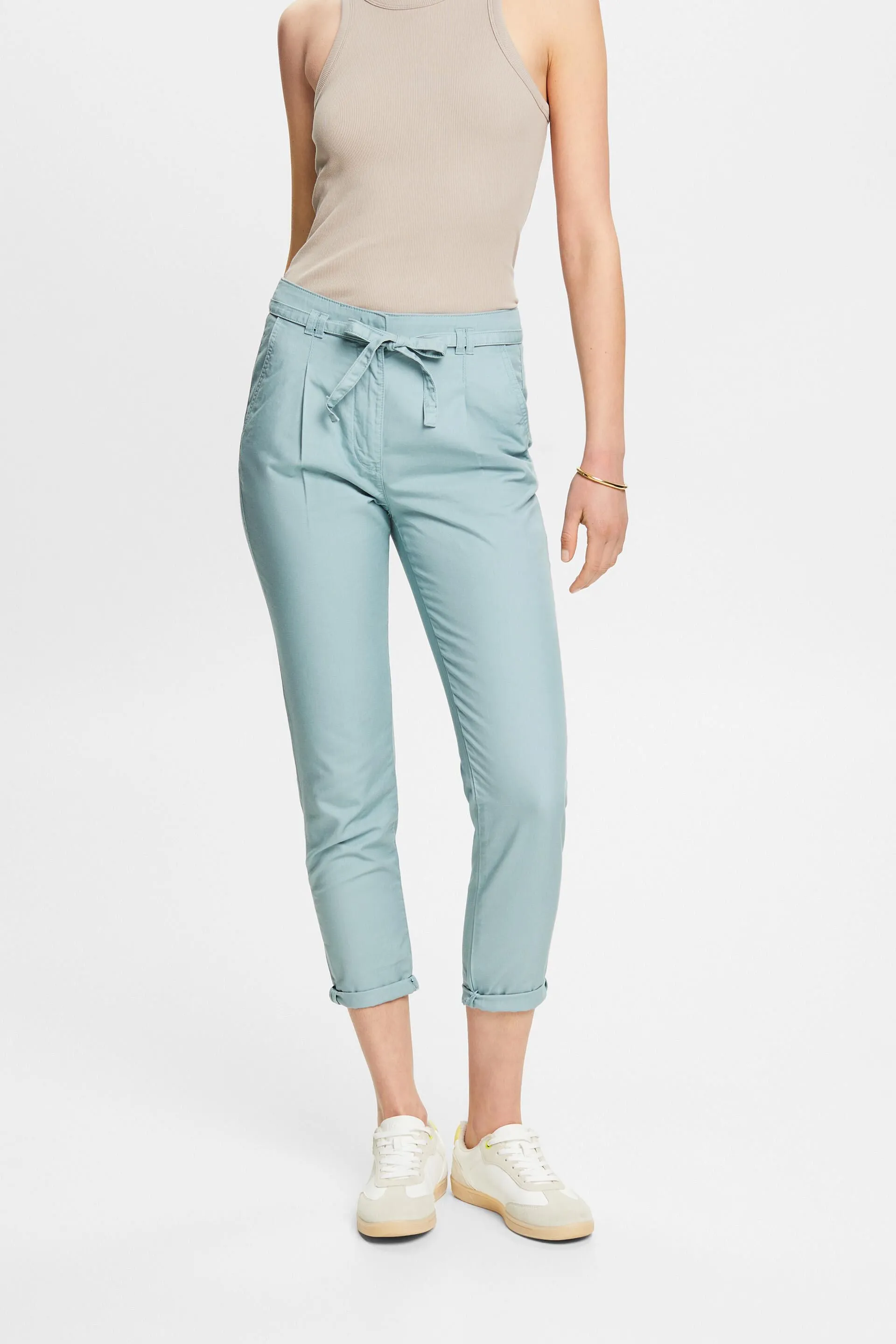 Pantaloni chino con cintura