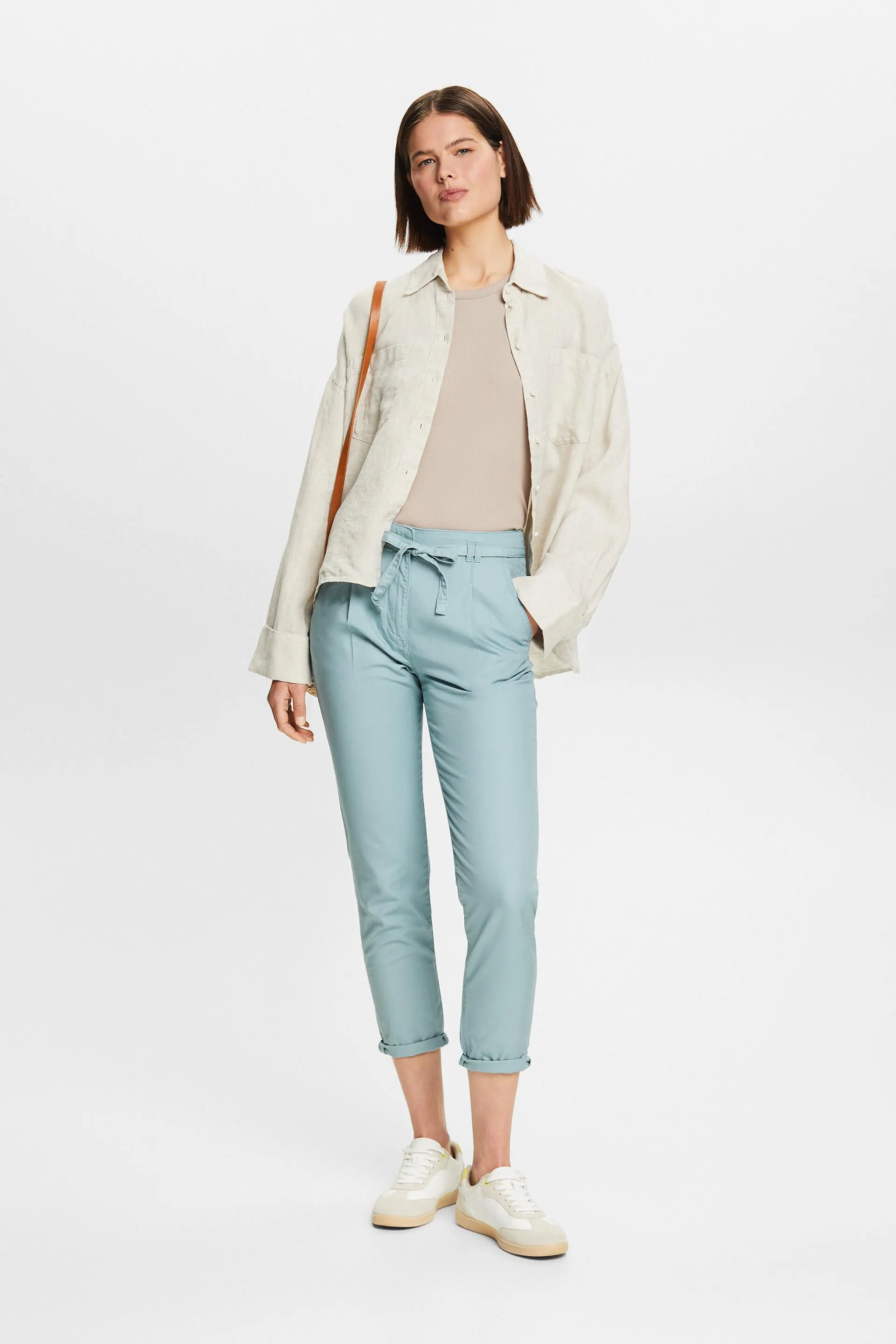 Pantaloni chino con cintura