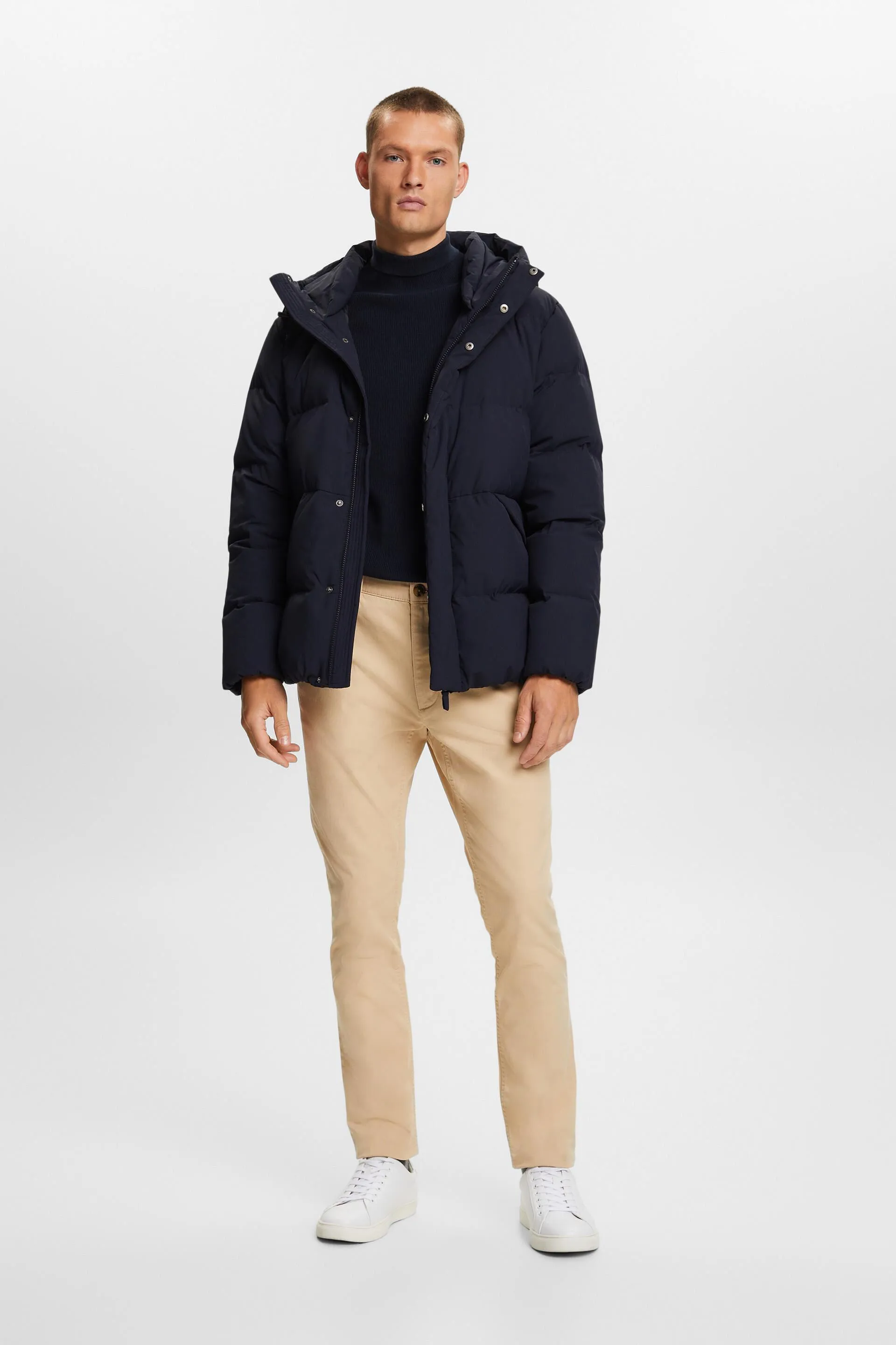 Pantaloni chino, cotone con stretch