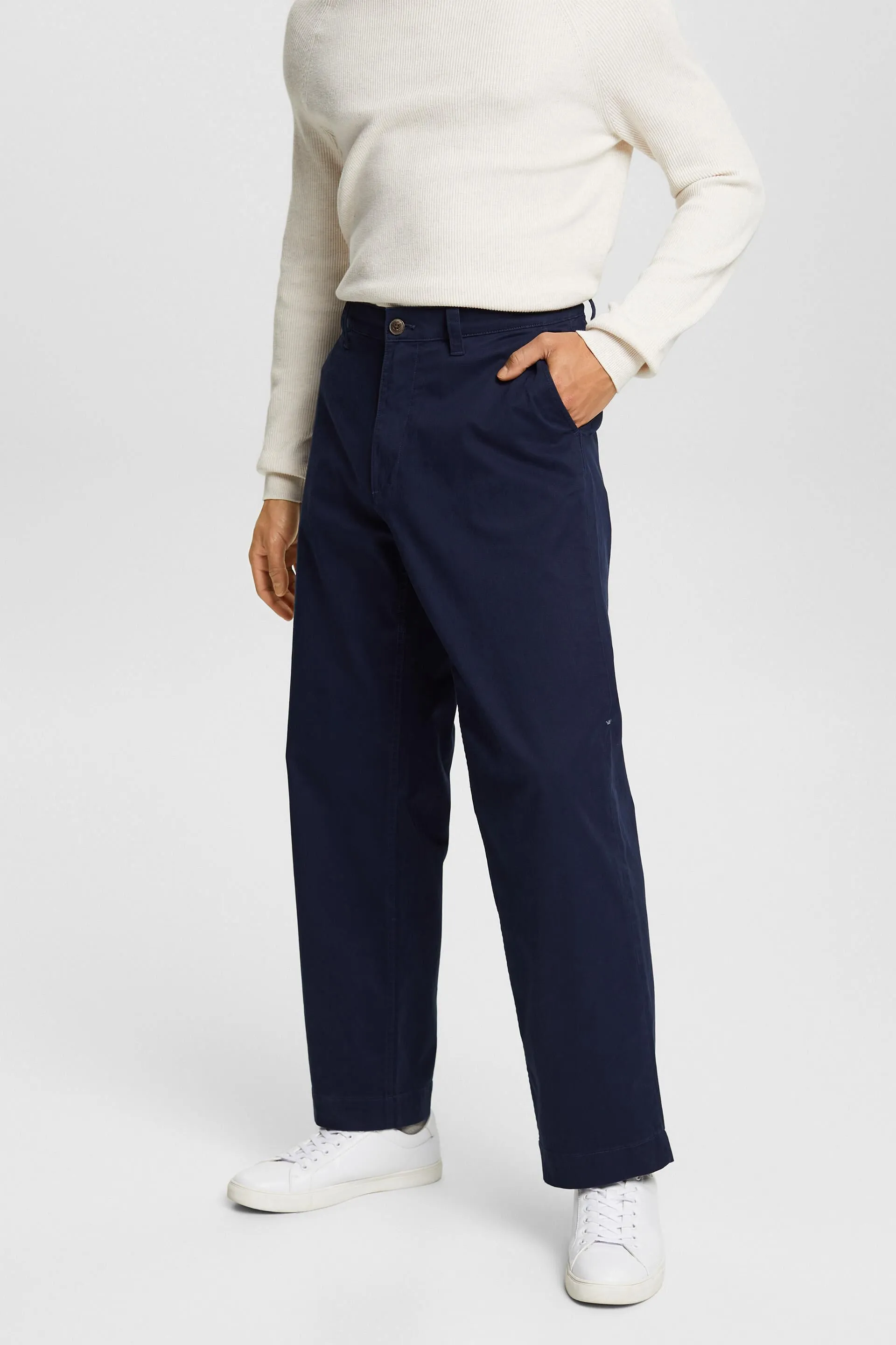 Pantaloni chino dritti in stile vintage