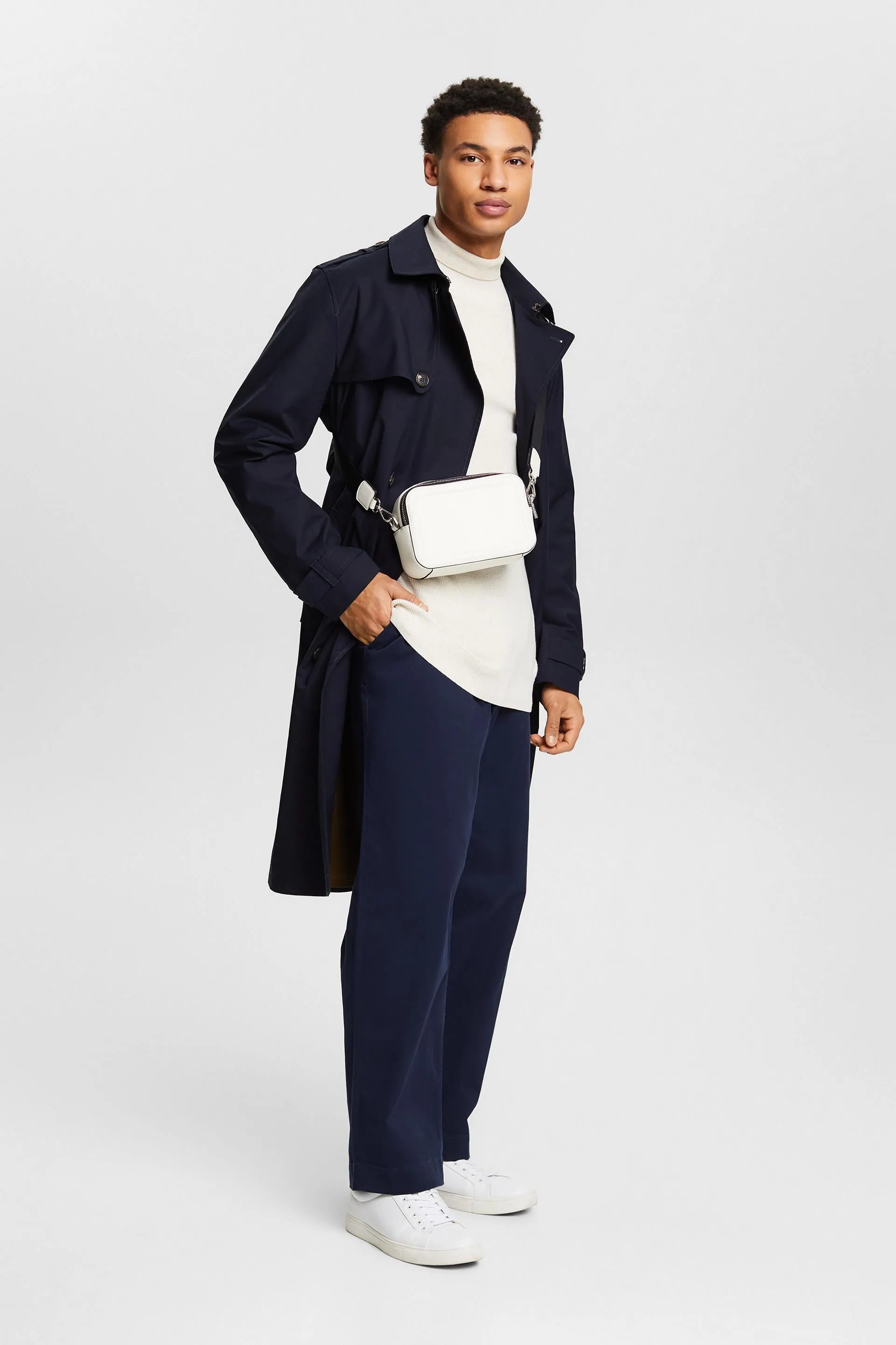 Pantaloni chino dritti in stile vintage