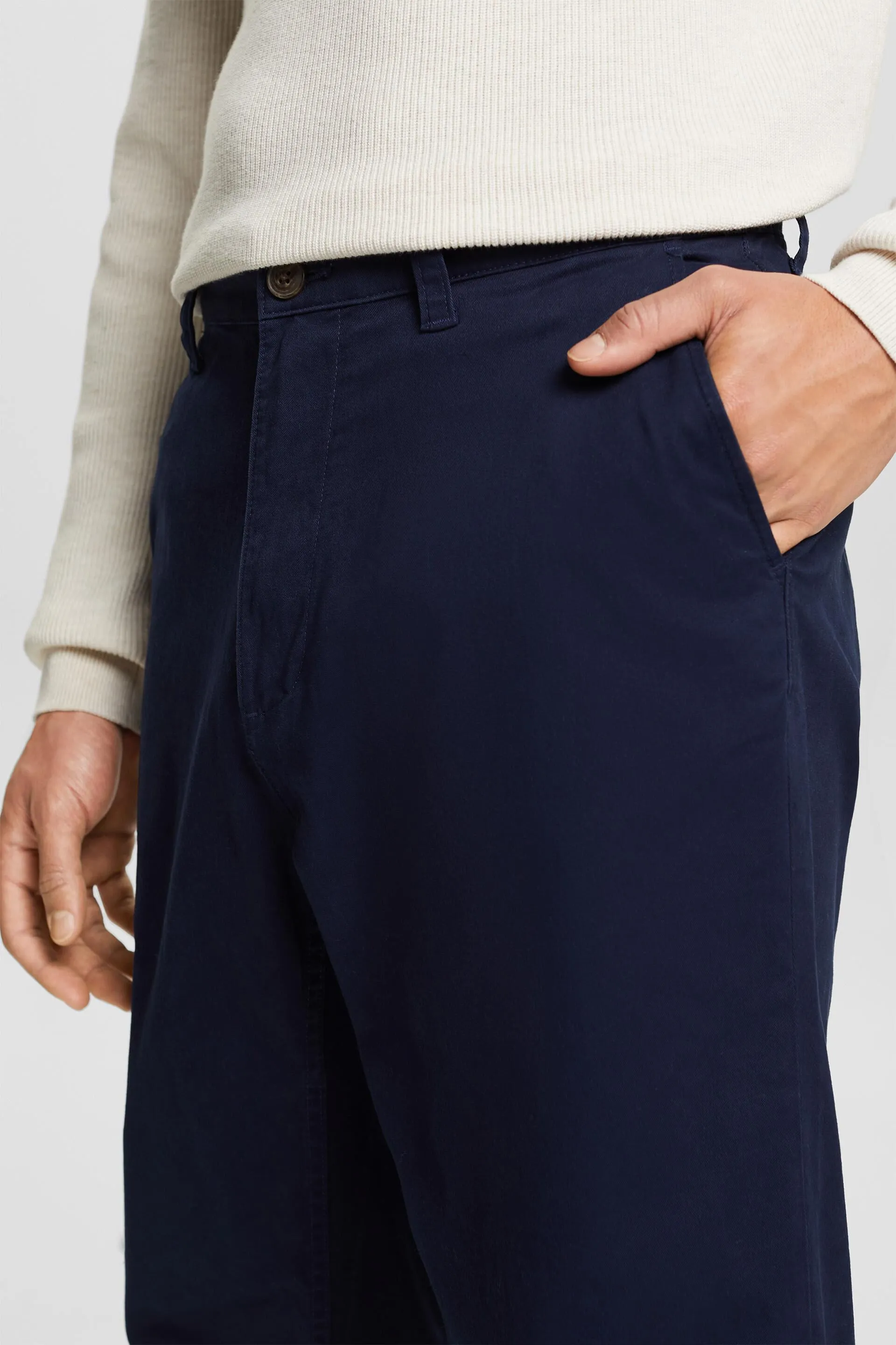 Pantaloni chino dritti in stile vintage