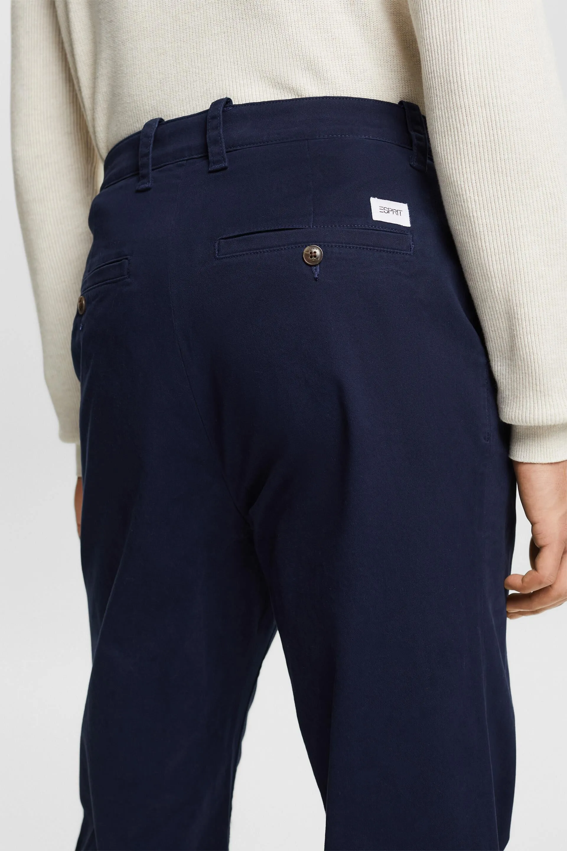 Pantaloni chino dritti in stile vintage