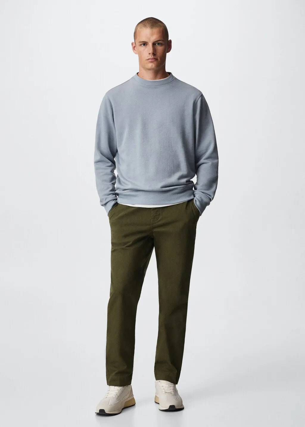 Pantaloni chino regular fit