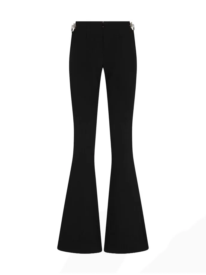 Pantaloni con applicazione gioiello
