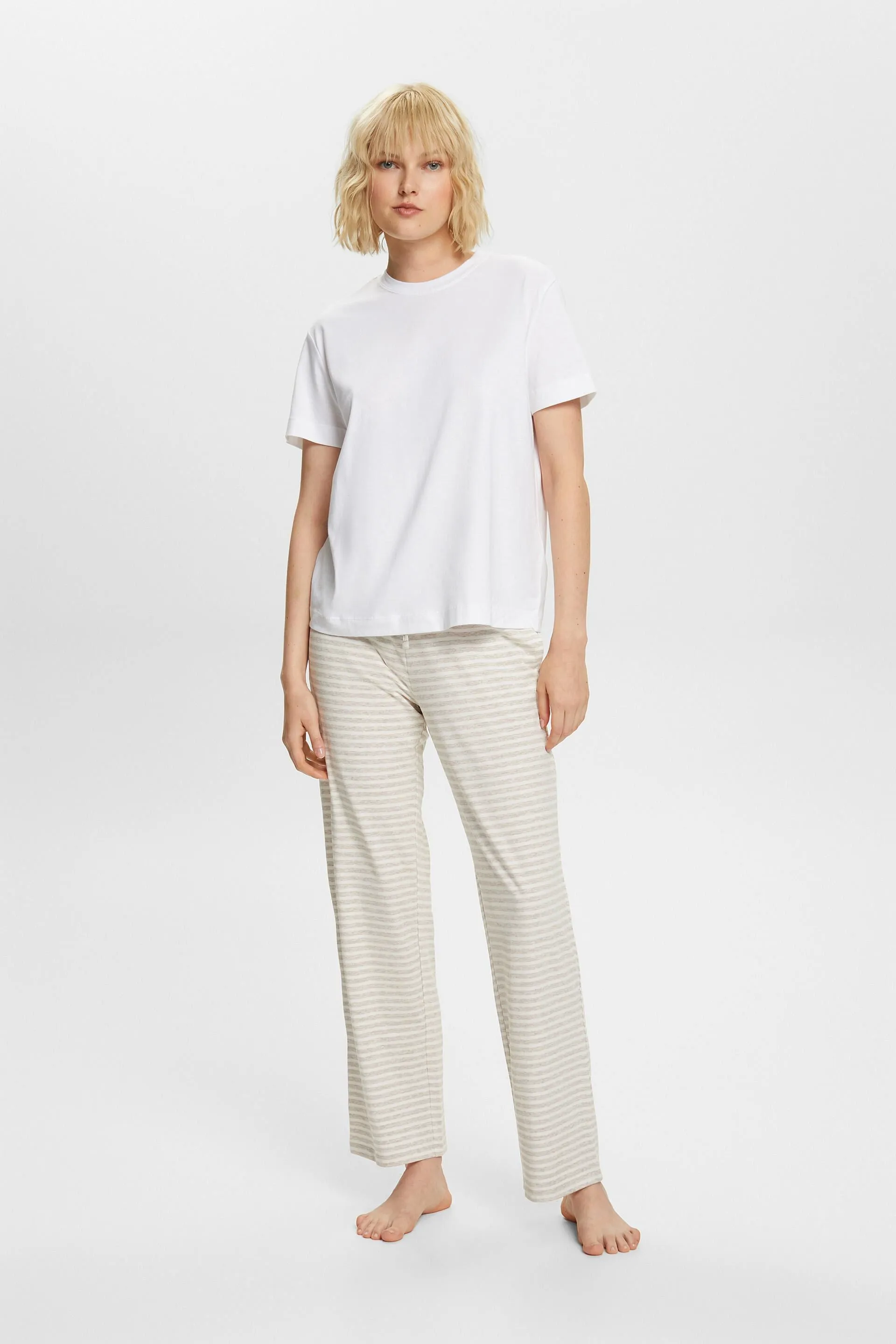 Pantaloni da notte a righe
