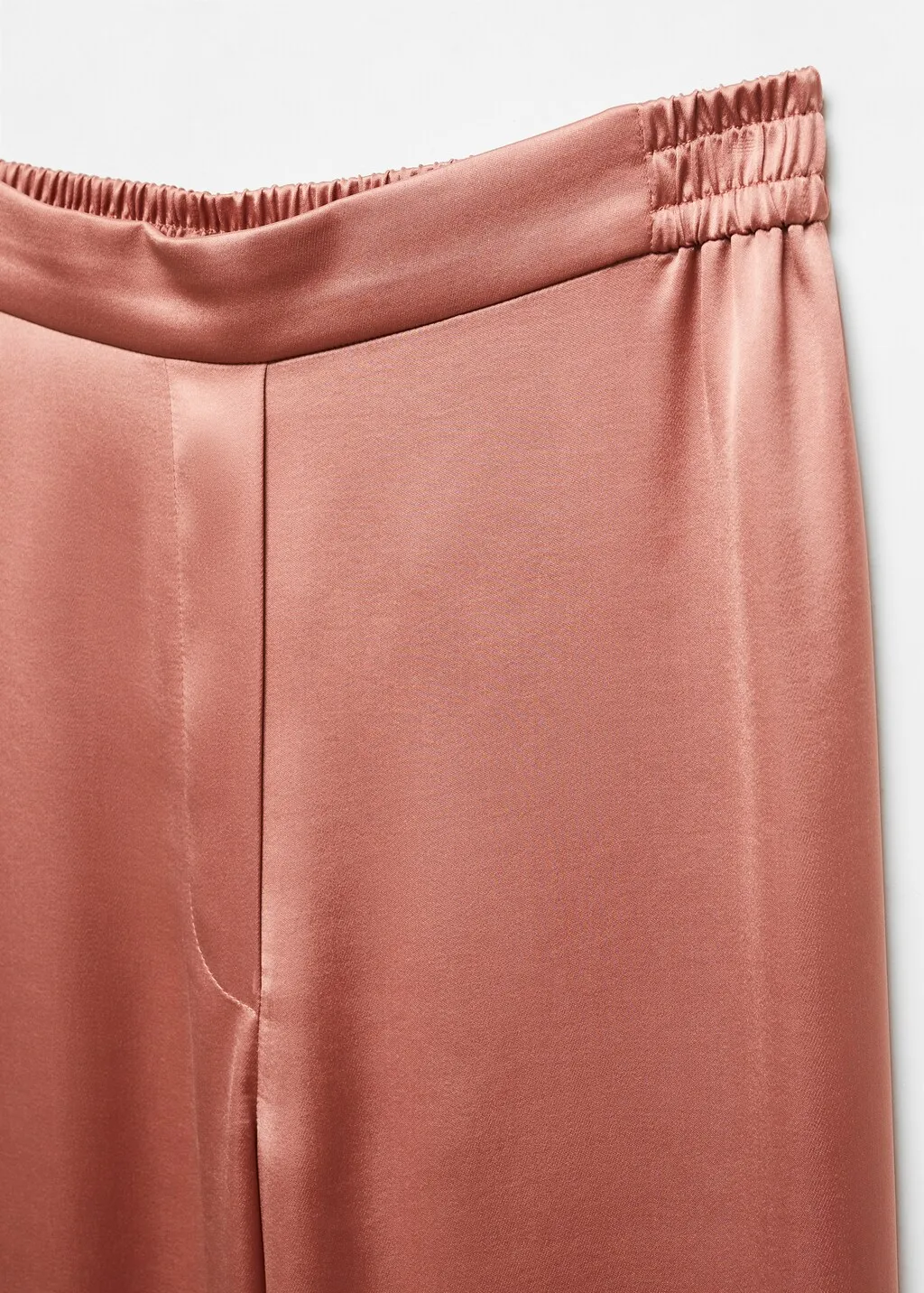 Pantaloni raso vita elasticizzata