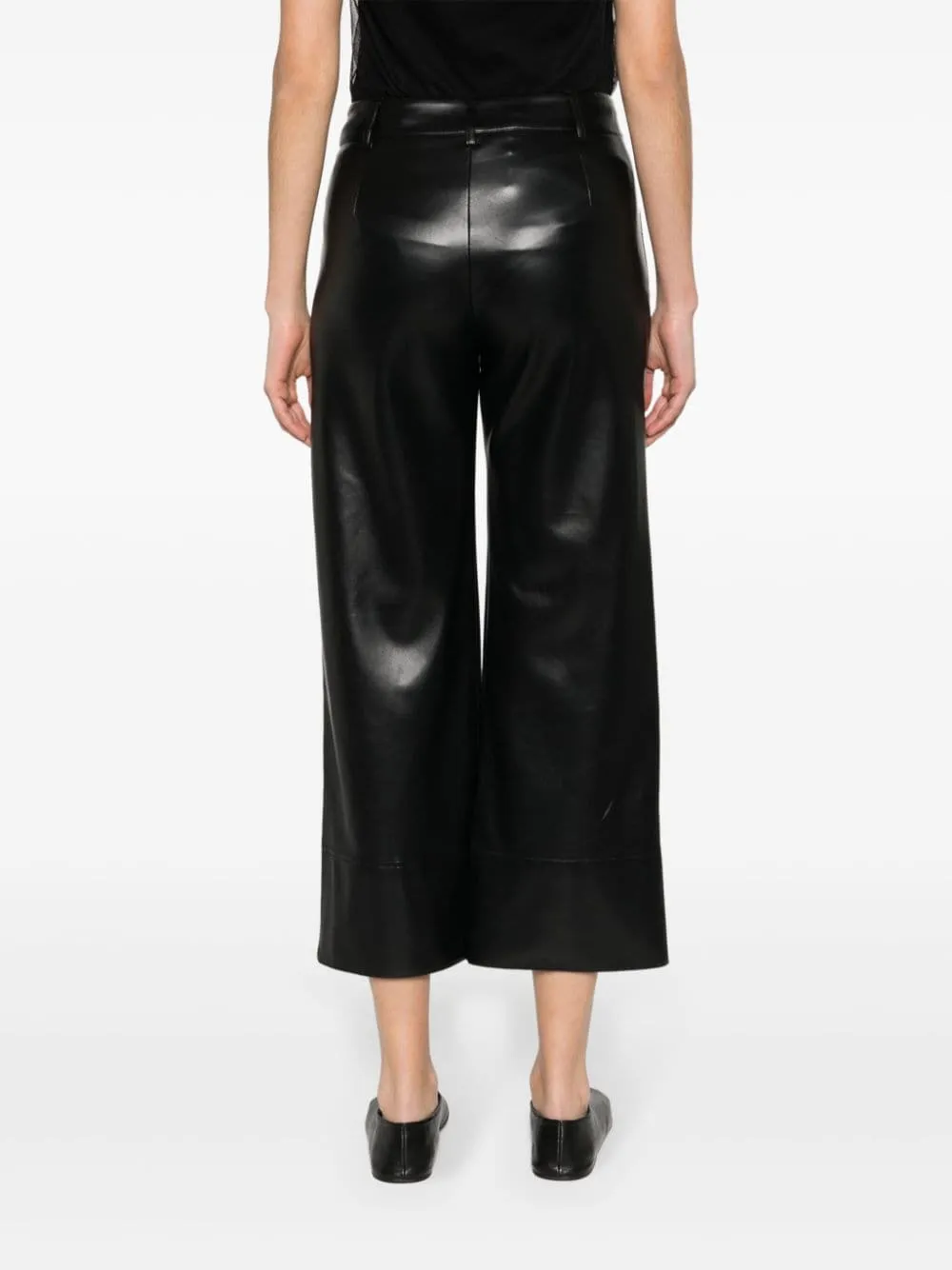 Pantaloni saprano in nero - donna