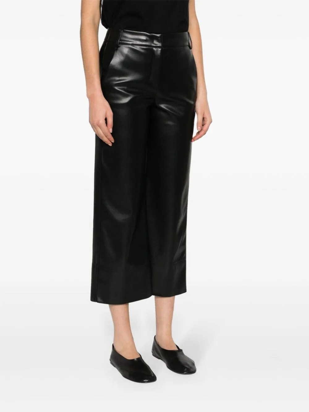 Pantaloni saprano in nero - donna