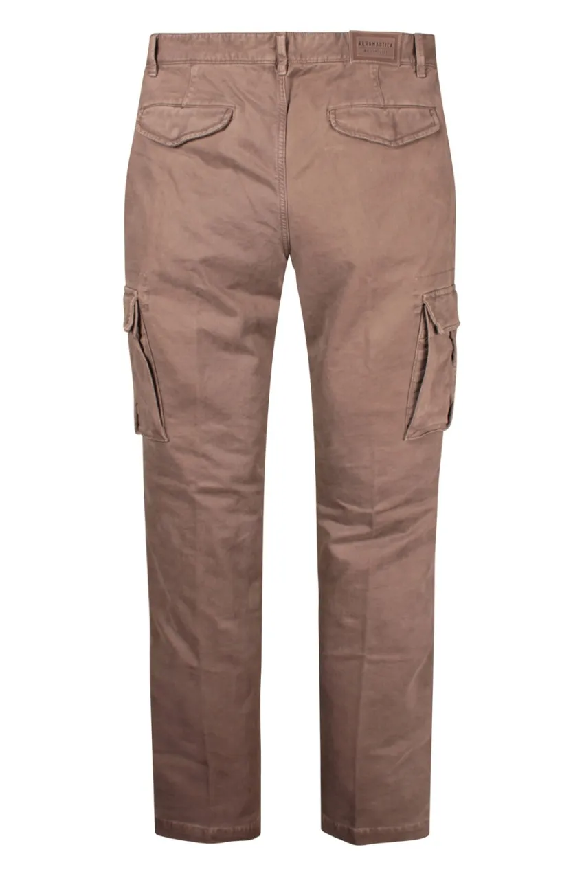 Pantaloni Uomo Aeronautica Militare Beige