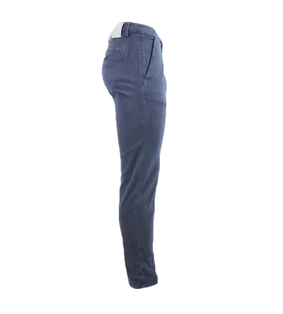 Pantaloni Uomo Baronio Blu - W1780-CHINO