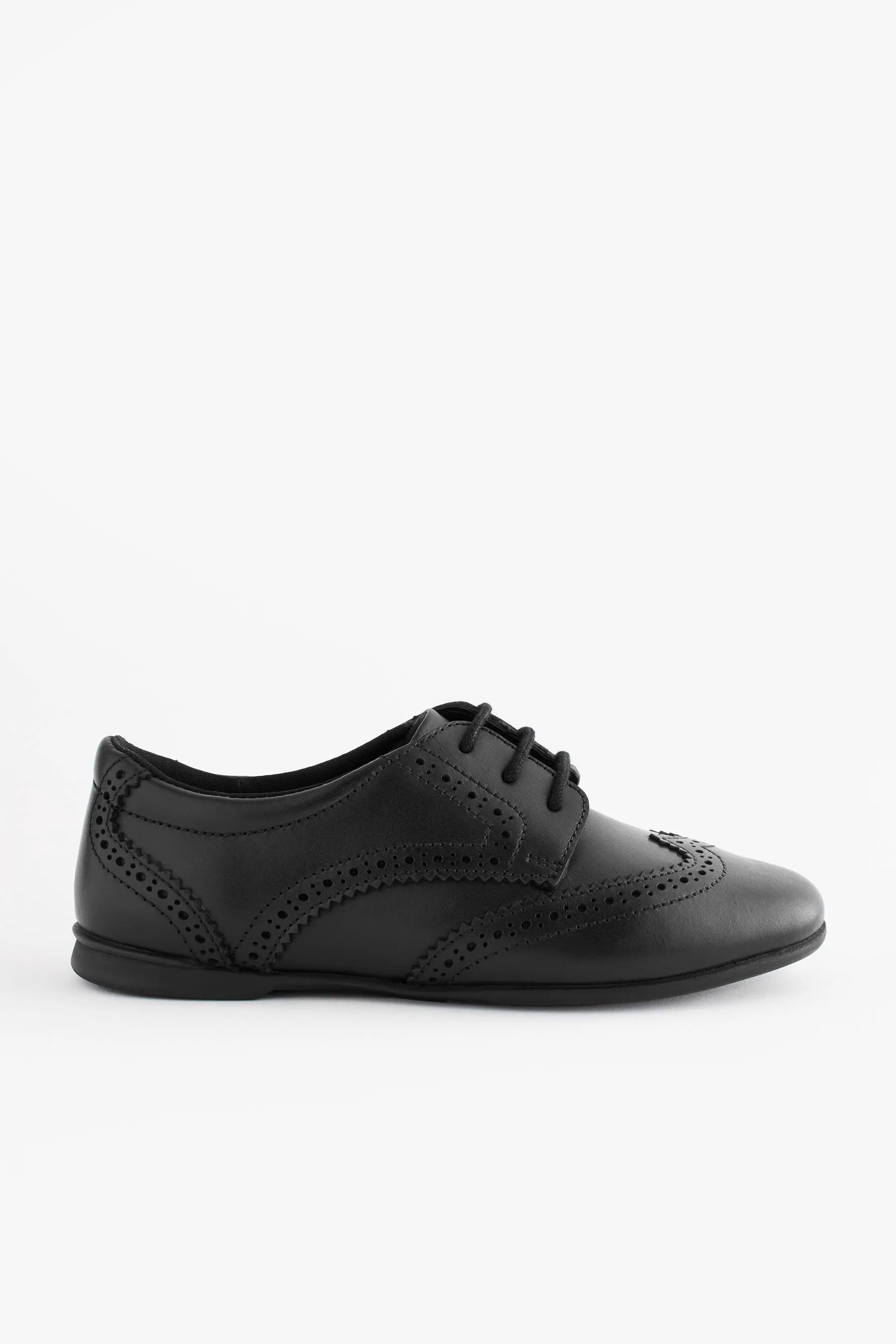 Pizzo in pelle brogue Scarpe per la scuola    