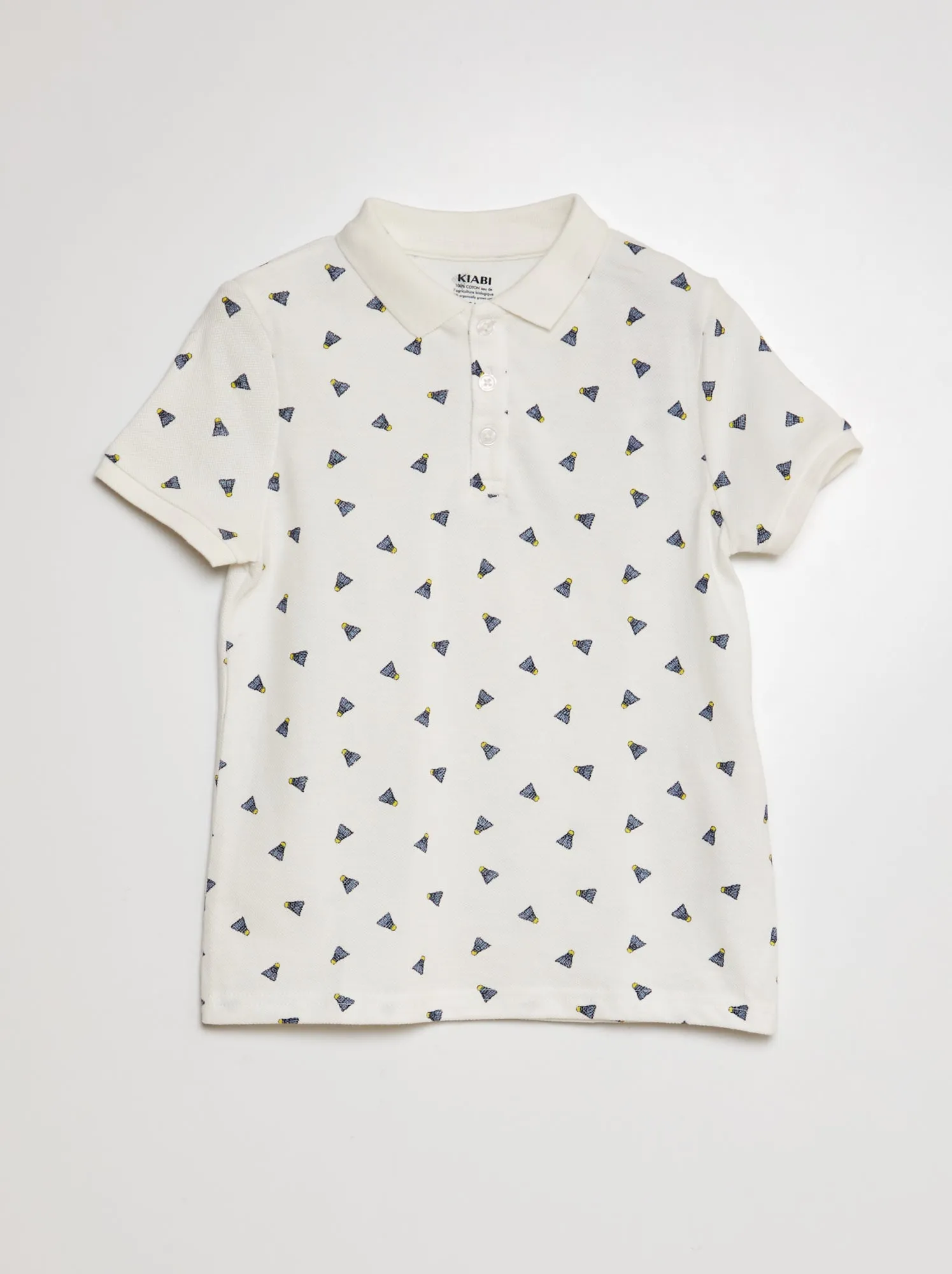 Polo a righe - BIANCO