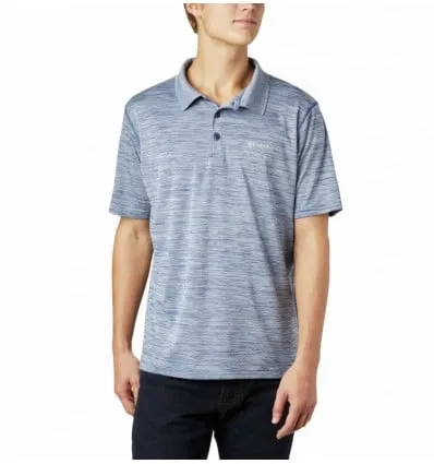 Polo Columbia Zero Rules (carbon heather) Uomo