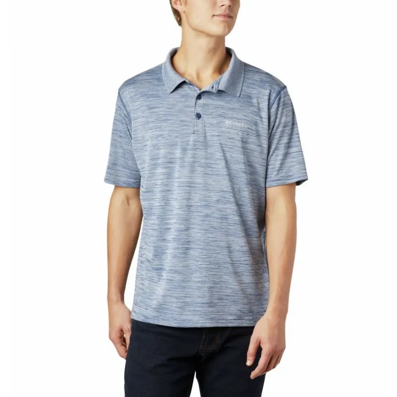 Polo Columbia Zero Rules (carbon heather) Uomo