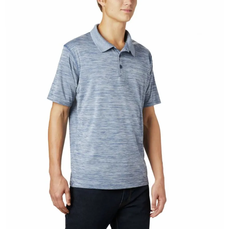 Polo Columbia Zero Rules (carbon heather) Uomo