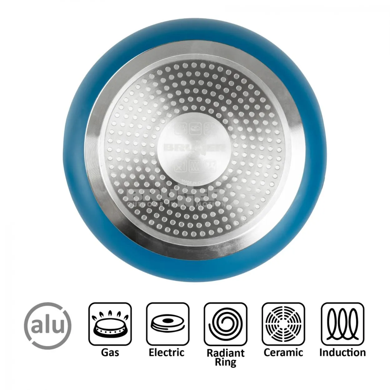 Popote Carezza Magnetogrip 7+1 cm 20 Brunner