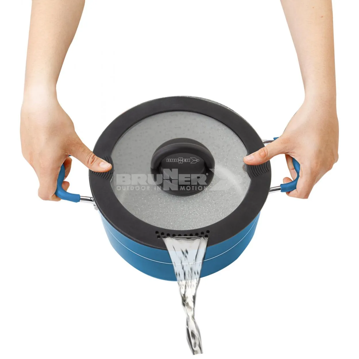 Popote Carezza Magnetogrip 7+1 cm 20 Brunner