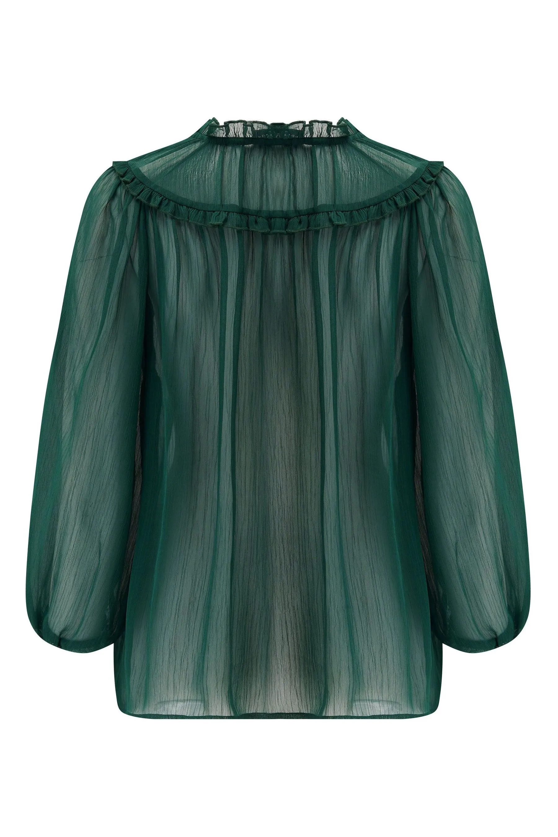 Pour Moi Sian Chiffon 3/4 Sleeve Blouse    