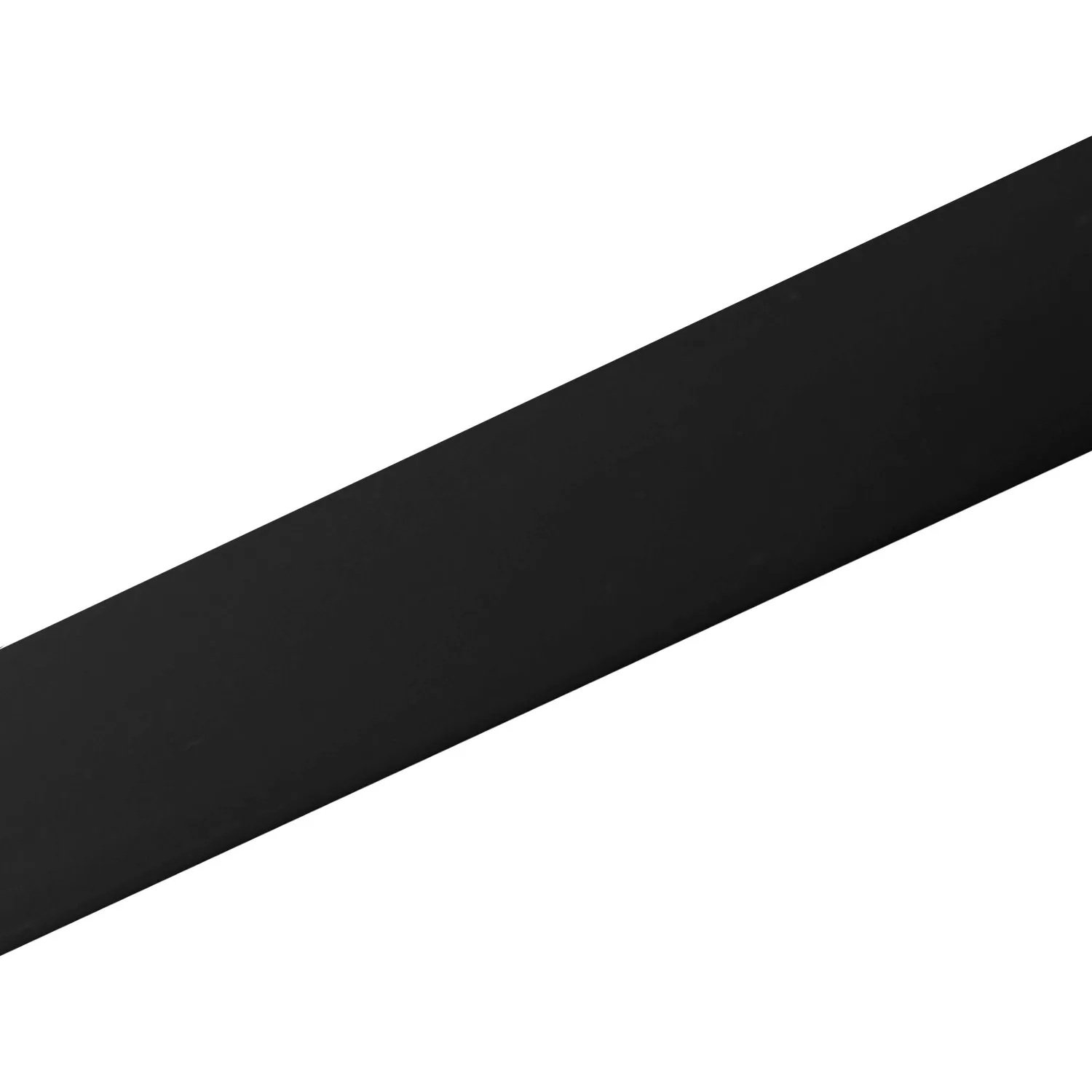 Profilo a U 1 m 18x10 mm in pvc nero opaco