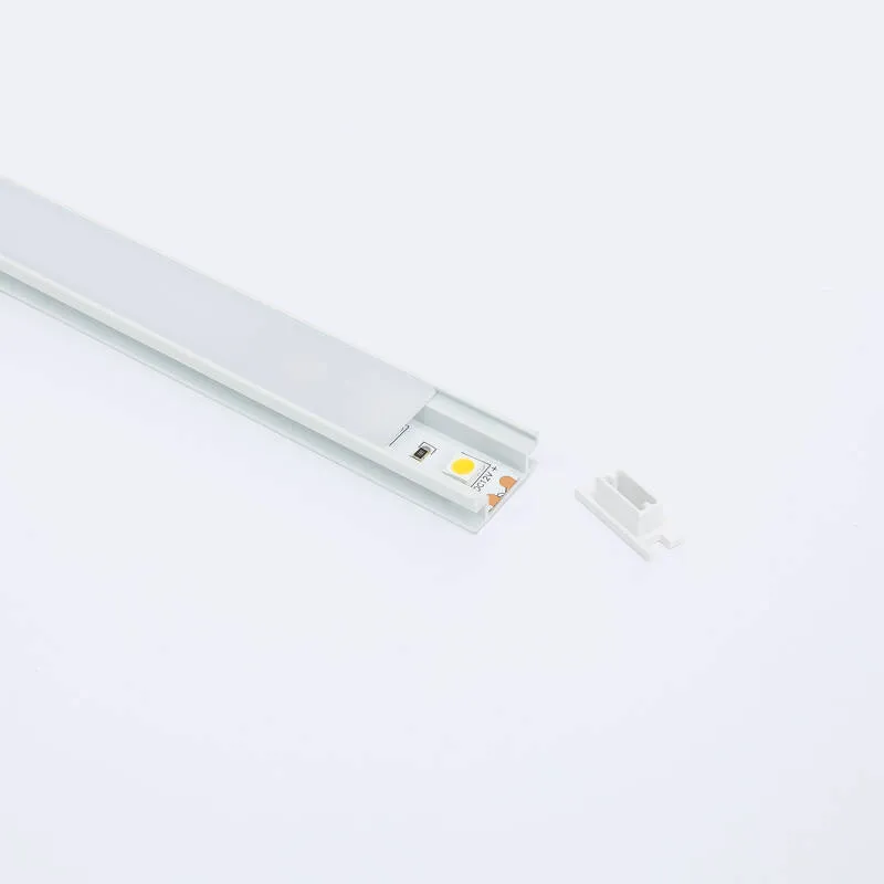 Profilo in Alluminio Calpestabile per Pavimento per Strisce LED fino a 10 mm