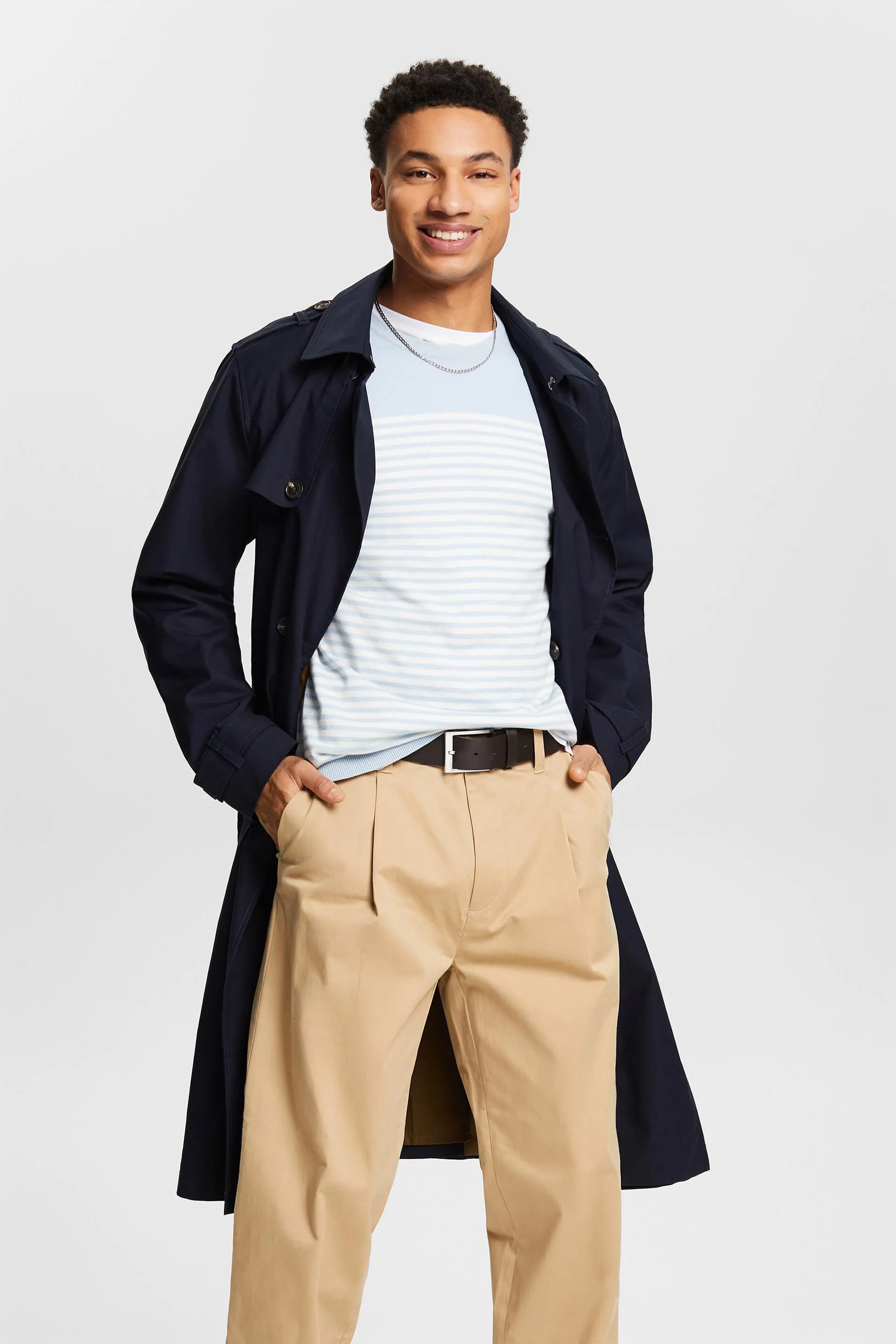 Pullover a righe in cotone