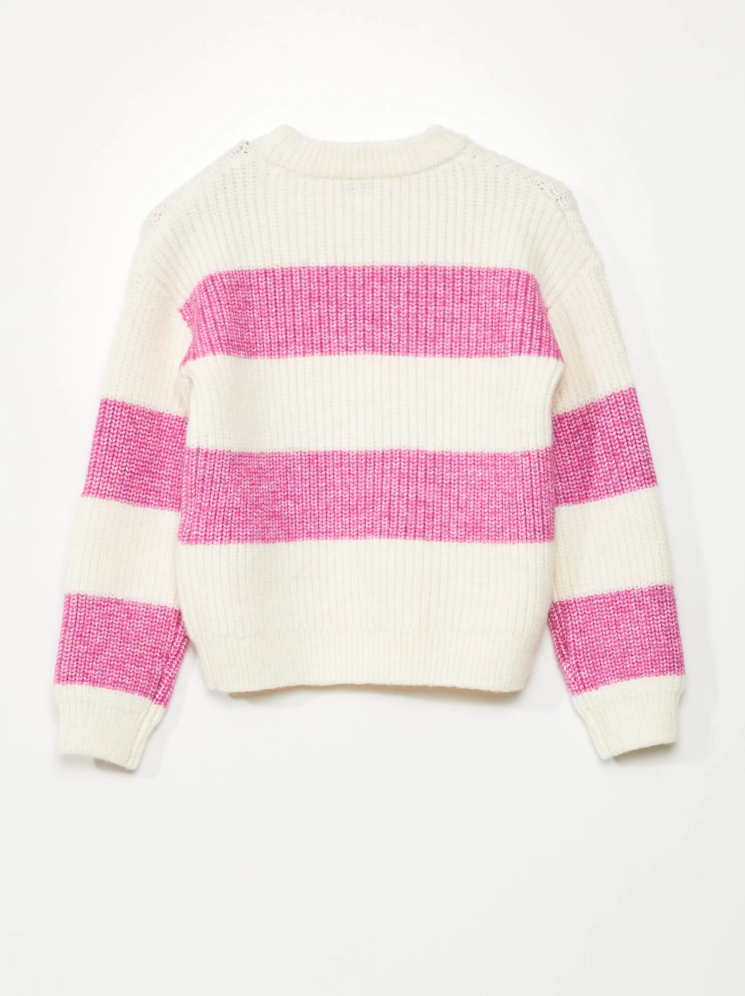Pullover in maglia grossa - VIOLA