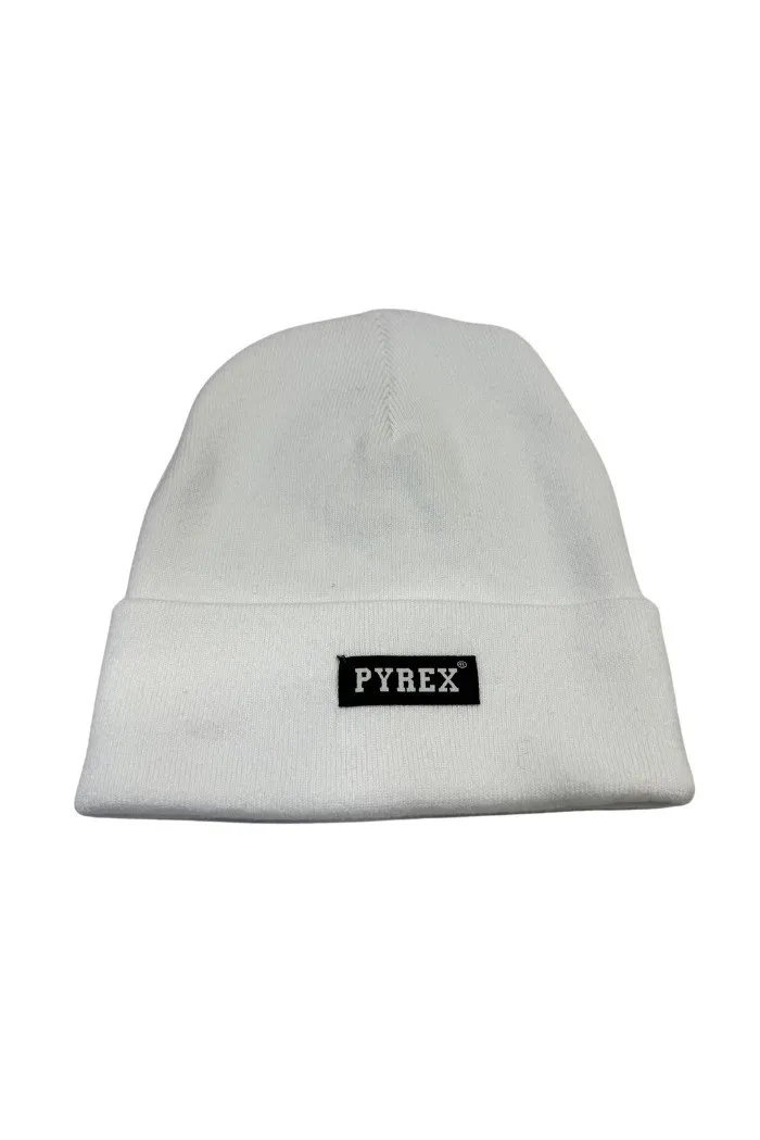 Pyrex cappello in caldo cotone con patch logo 23ipb28451