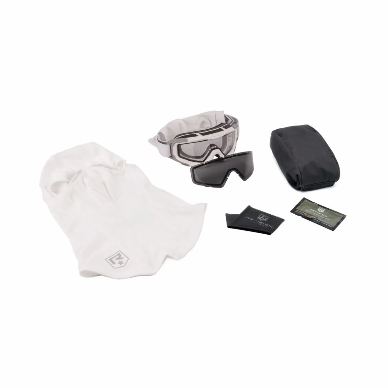 Revisione del sistema di occhiali militari Snowhawk: kit militare americano bianco con passamontagna