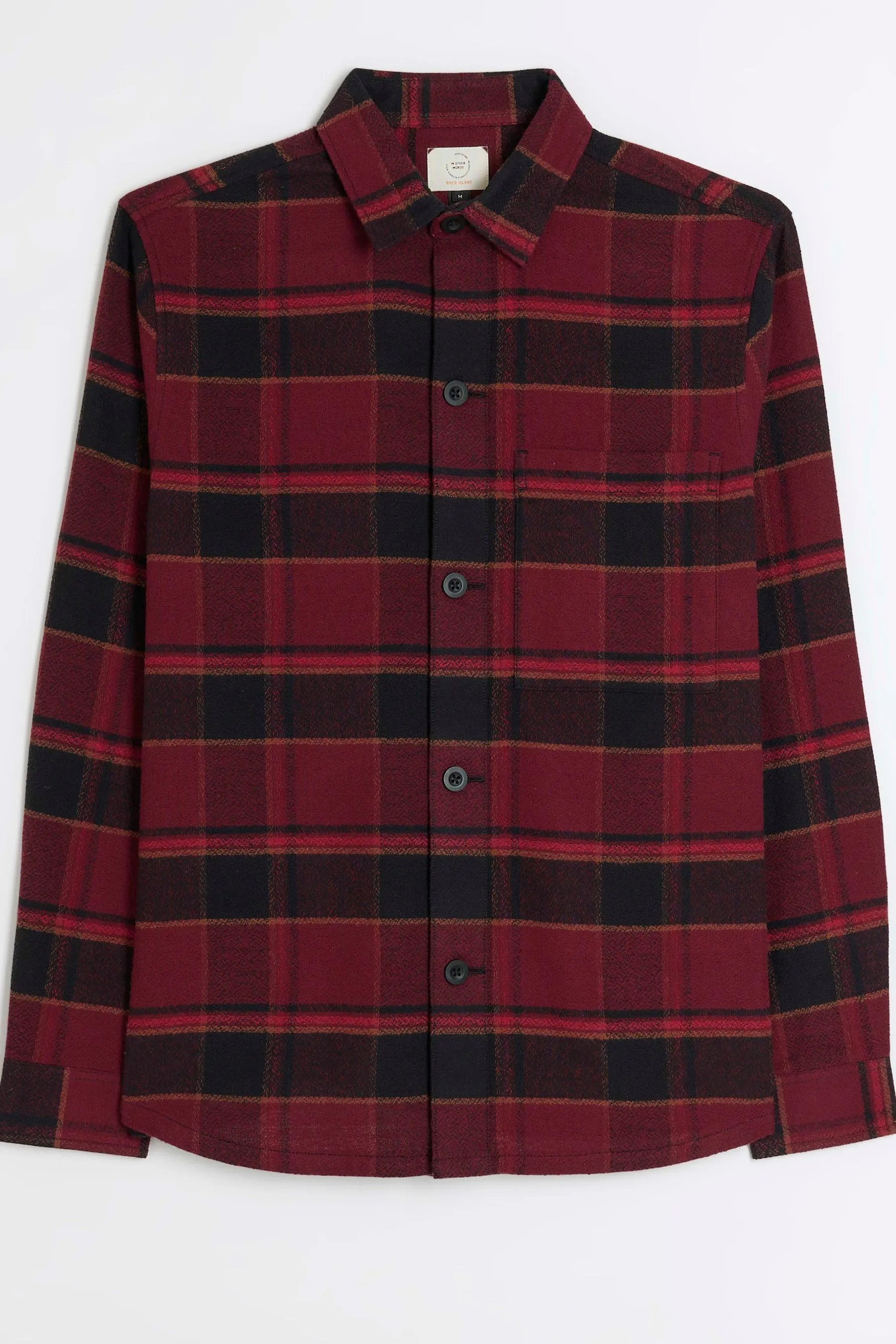 River Island - Camicia a quadri con A quadri