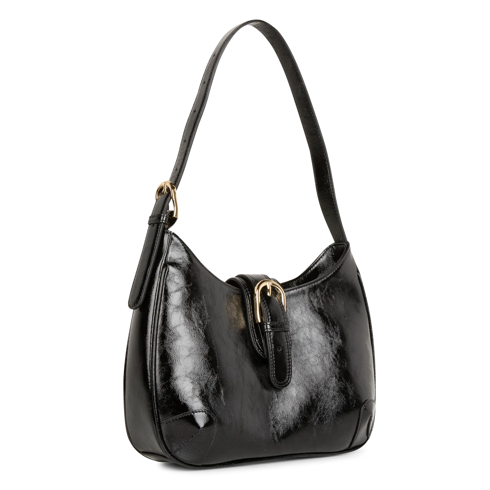  SAISON 1865   ELIANOR - Borsa a spalla in pelle | Nero