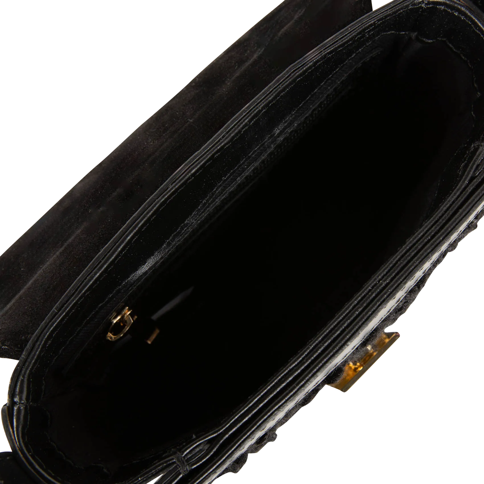  SAISON 1865   ELODA - Borsa a bandoliera in pelle | Nero