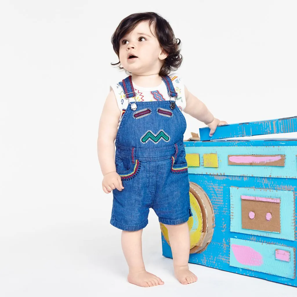 Salopette Chester Bebè Denim
